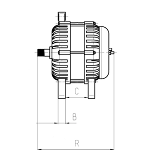Генератор Cargo 111184 ціна, від 87.40 USD