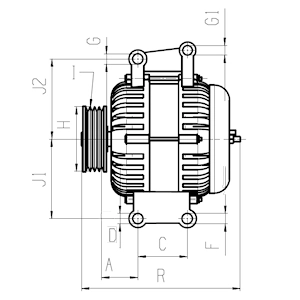 Купити Генератор Audi A6 C6 4F2