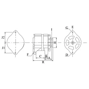 Генератор Fiat/Alfa/Lancia K56029679AA ціна, від 248.76 USD