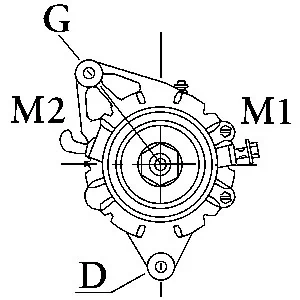 Генератор Chrysler 04864441 ціна, від 181.03 USD