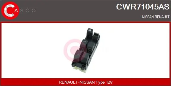 25401VB500 Nissan/Infiniti Кнопки переднього лівого склопід'ємника