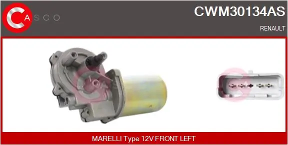 Купити 6012SWP3 Polcar Мотор трапеції склоочисника