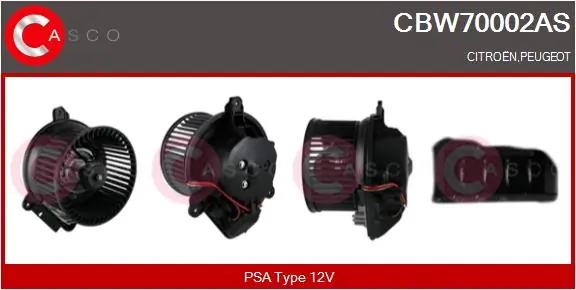Вентилятора пічки 5706NU2 Polcar