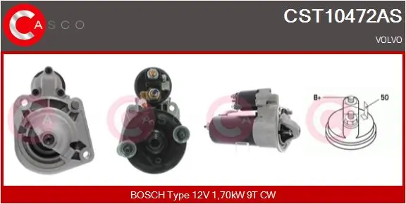 Стартер двигуна на Volvo S80 I TS, TH, KV