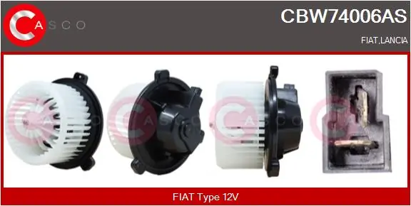  Вентилятора пічки Fiat Punto 1