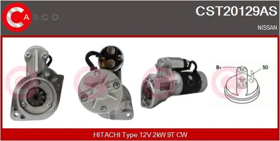 Стартер M002T62071 Mitsubishi