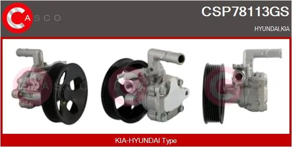  Насос ГУР Hyundai H-1 STAREX 