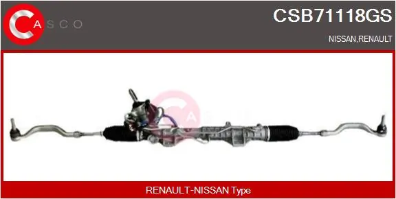 Рульова рейка 490010063R Renault (RVI)