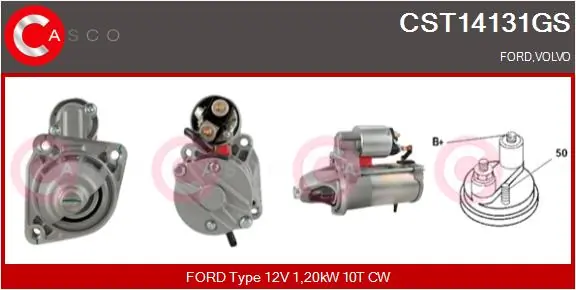Купити Стартер Volvo S60 II 134