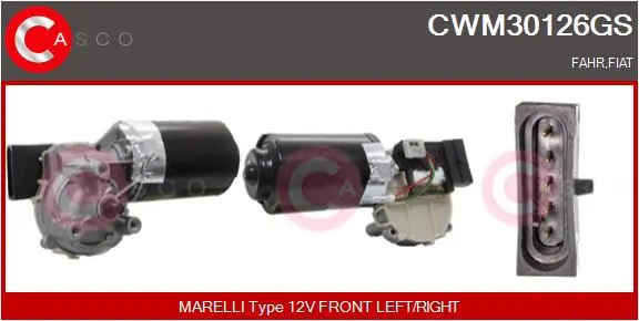 Купити 64343499 Magneti Marelli Мотор трапеції склоочисника