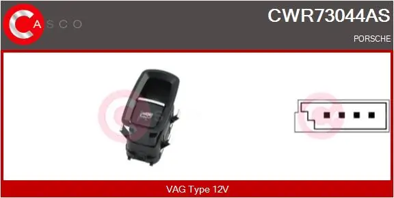 3M959004 AND Кнопка підйомника переднього правого скла