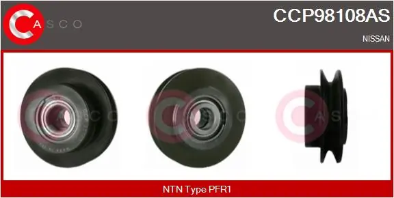 Купити Шків генератора Nissan Primera  P12