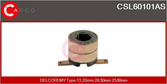 Колектор ротора генератора REMA-PARTS 133924