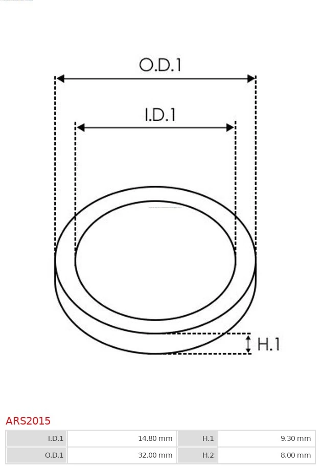 Сальник генератора Bosch F032132661 ціна, від 1.82 USD