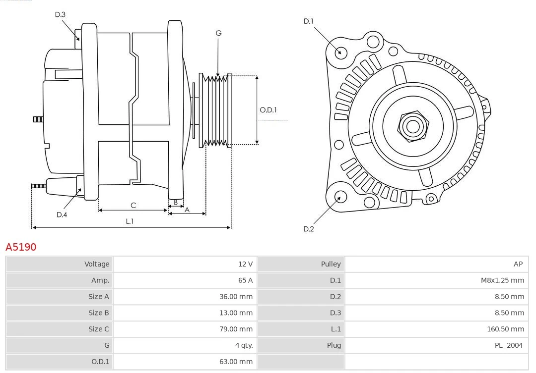 Купити MD136839 Proton Генератор