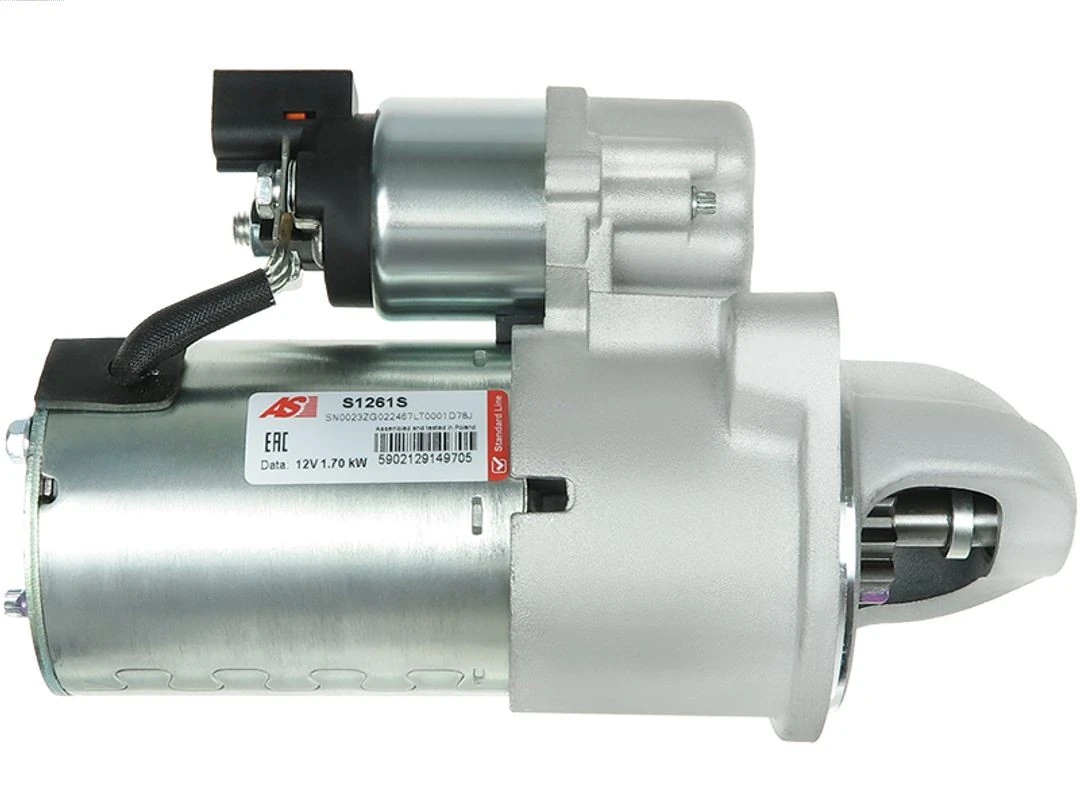 S1261S As-pl Стартер двигуна