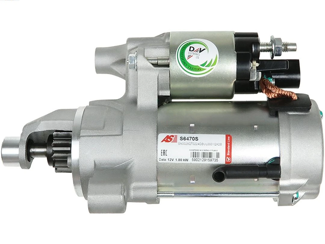 S6470S As-pl Стартер двигуна