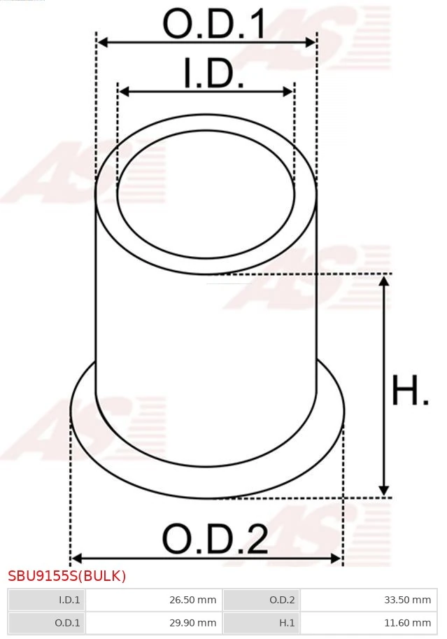 Купити 1000301013 Bosch Втулка стартера