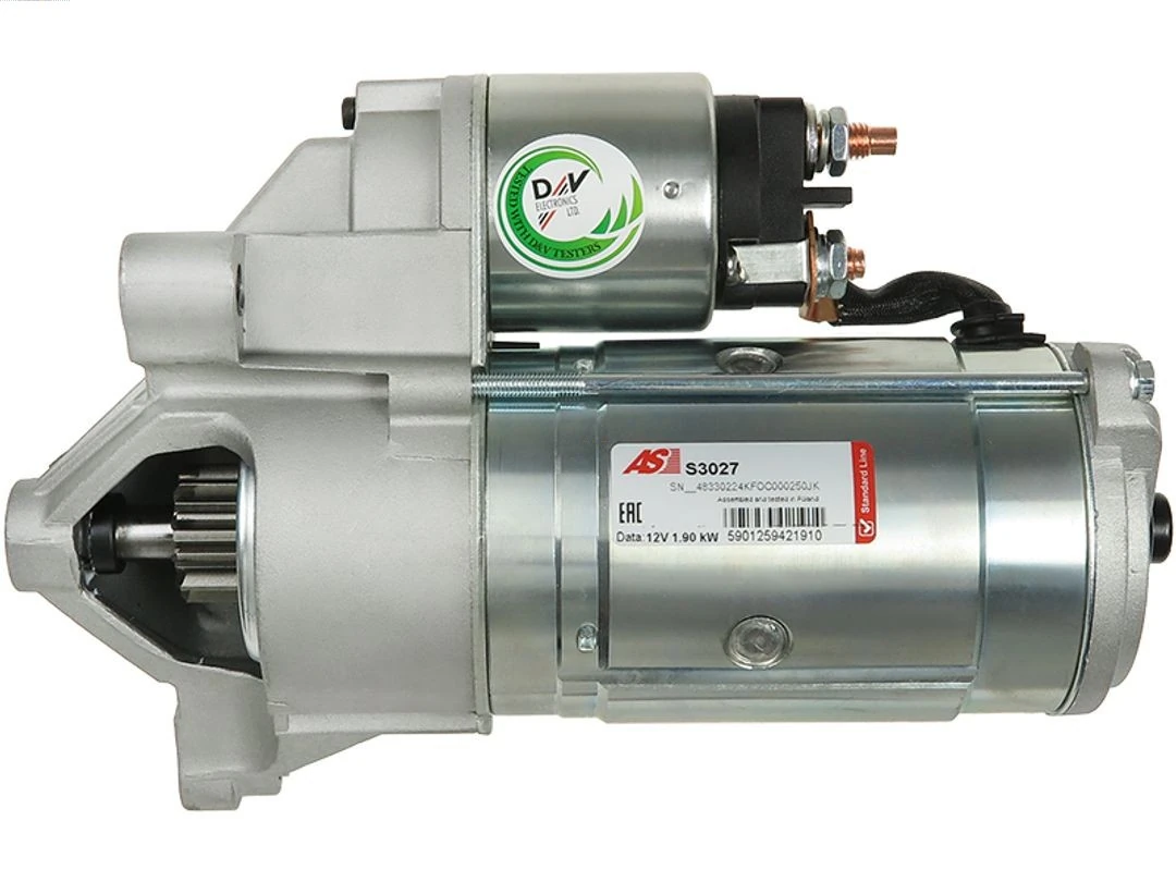 S3027 As-pl Стартер двигуна
