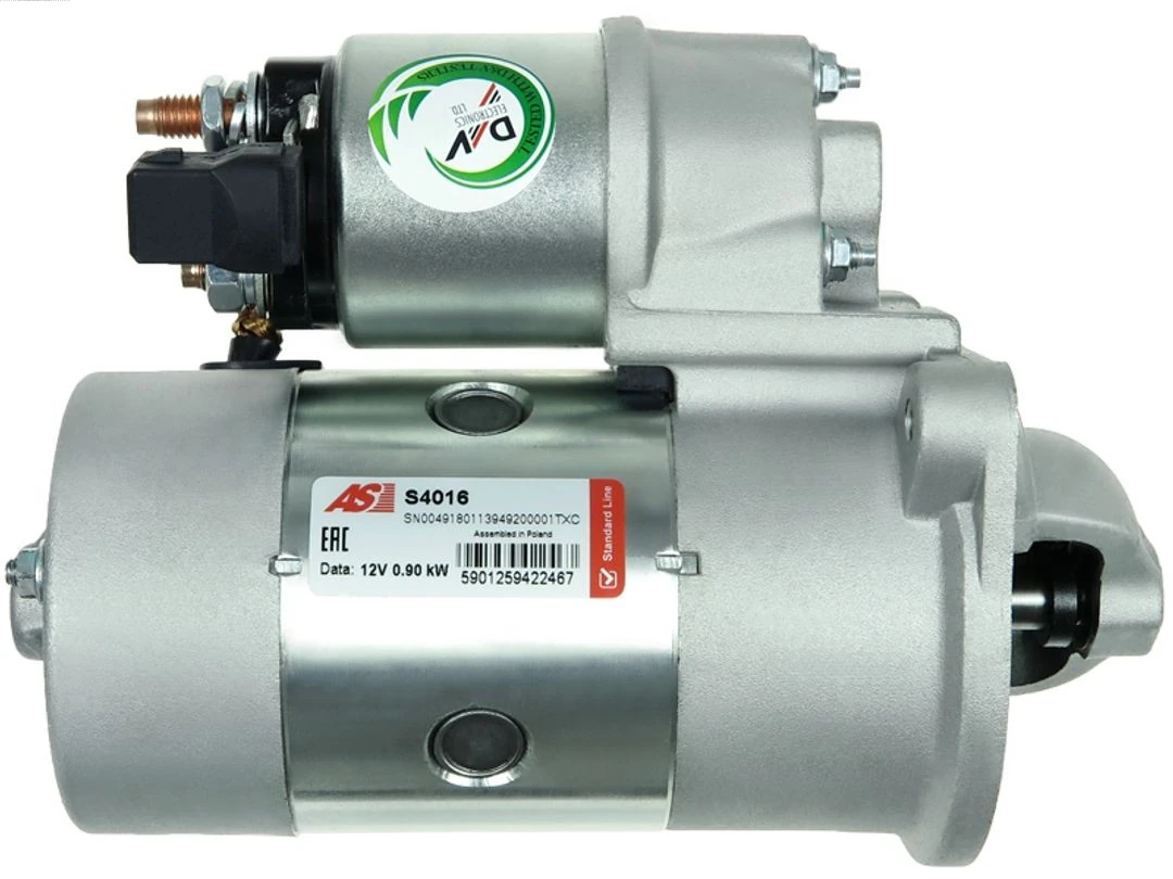 S4016 As-pl Стартер двигуна