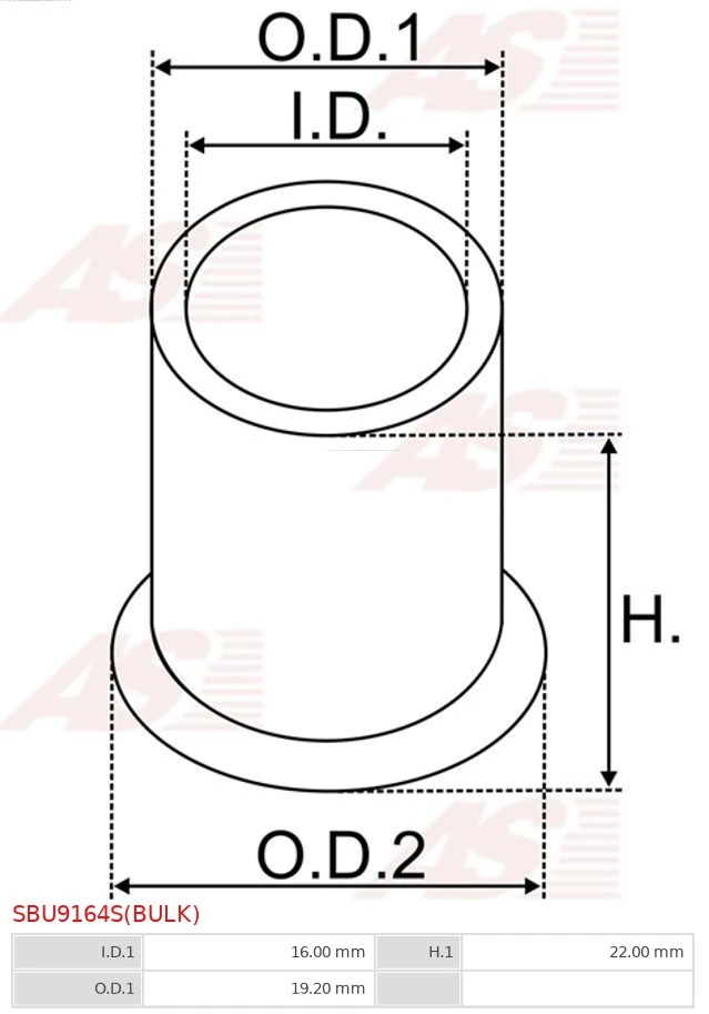 Втулка стартера Caterpillar 4M1896 ціна, від 1.31 USD