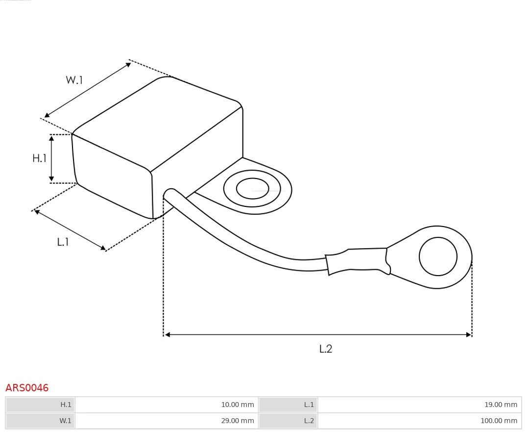 290800052 Bosch Конденсатор генератора