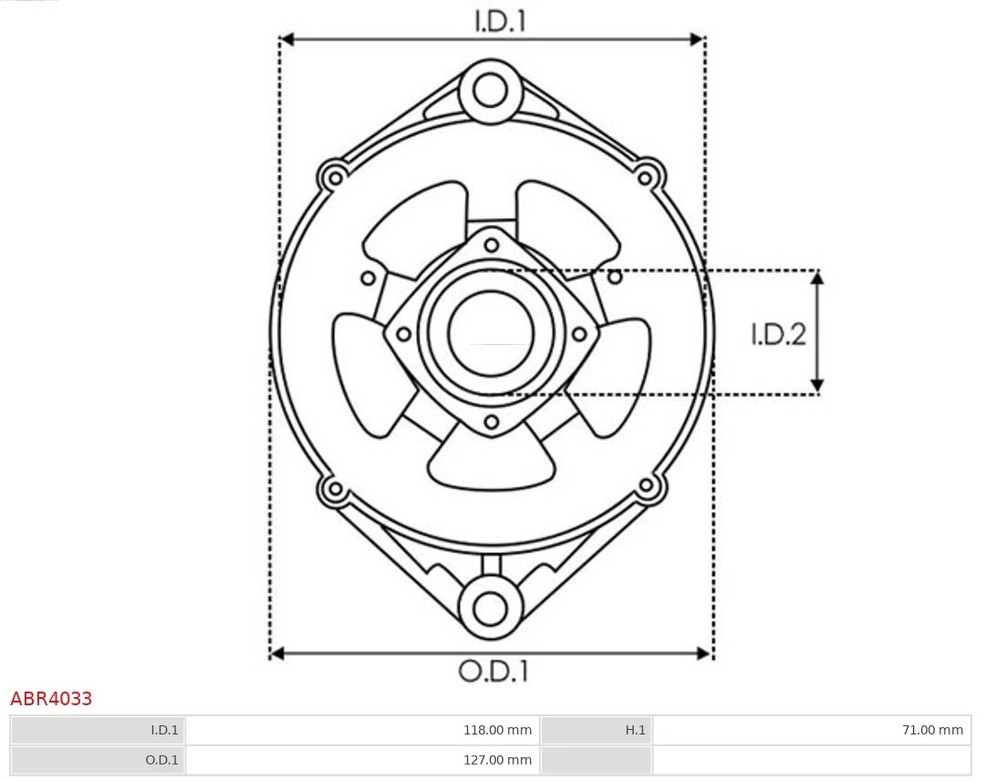 Купити ABR4033 As-pl Обмотка генератора, статор
