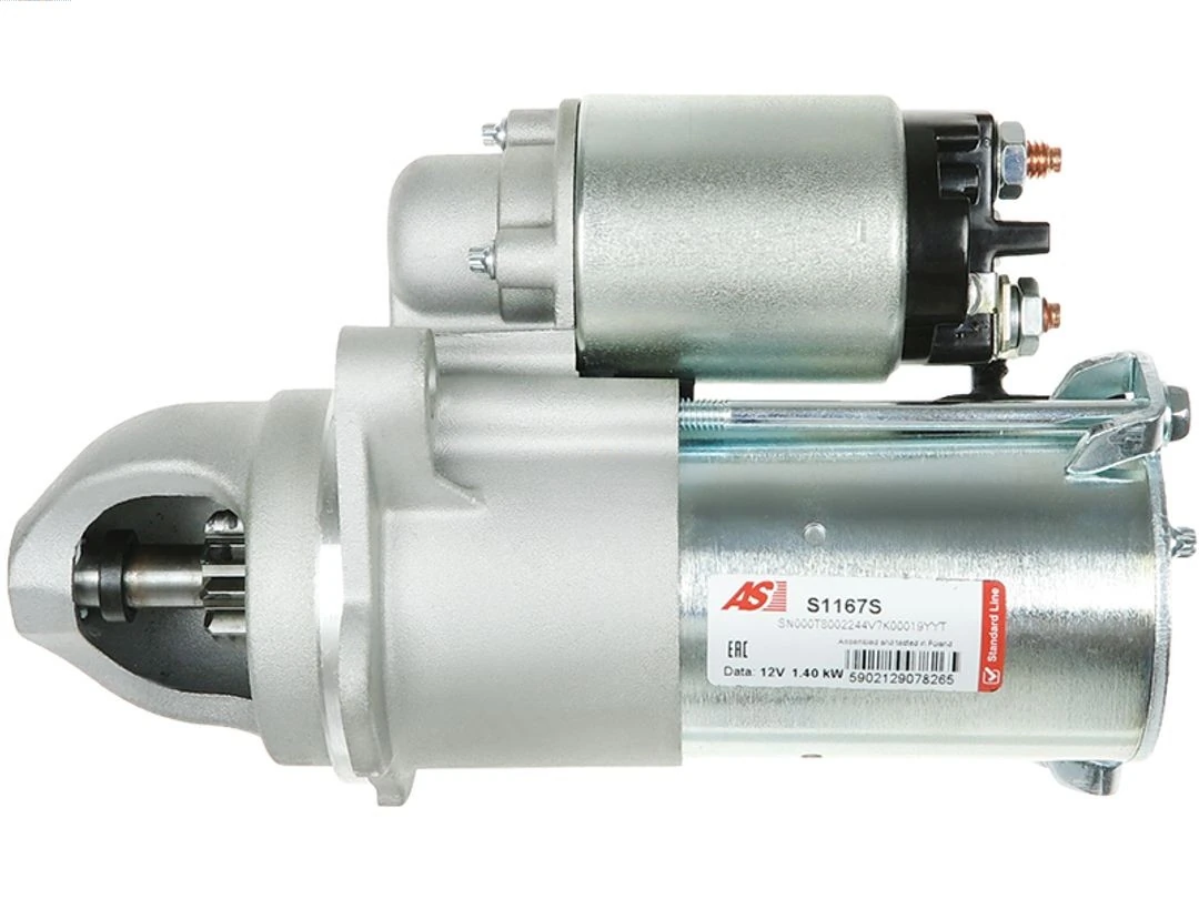 S1167S As-pl Стартер двигуна