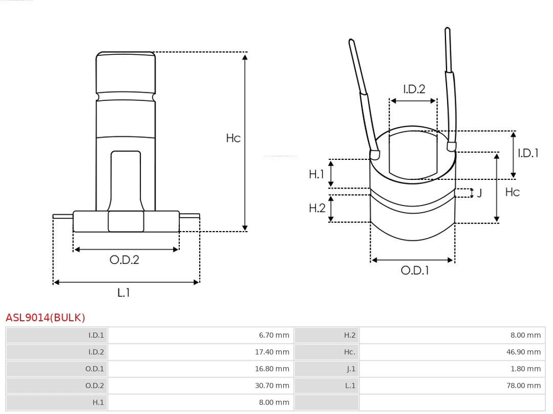 Колектор ротора генератора REMA-PARTS 138441