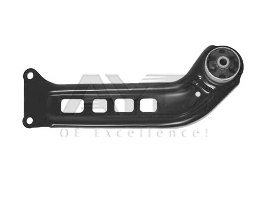 YR00050680 Peugeot/Citroen Важіль/тяга задньої підвіски подовжній нижній, лівий