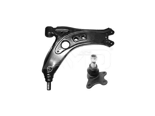 Правий важіль передній нижній підвіски Skoda Fabia PRAKTIK