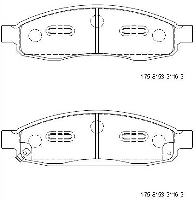 Купити QF0385S Q-top Колодки гальмівні передні, дискові