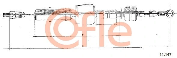 90324077 General Motors Трос газу (акселератора)