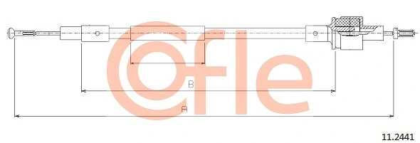 Трос зчеплення Cofle MD007 ціна, від 9.21 USD
