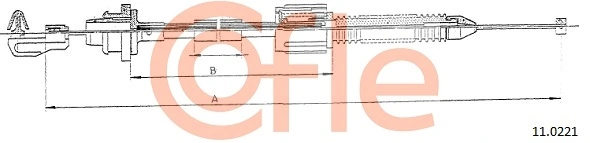 314200 RC Трос газу (акселератора)