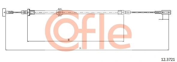 Гальмо стоянкове LPR C1317B