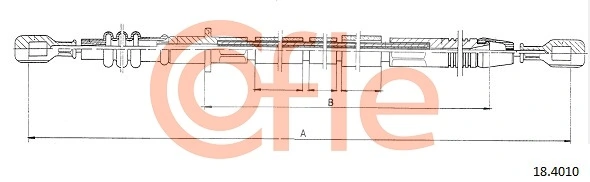 Трос зчеплення Daihatsu 3134087625000 ціна, від 22.50 USD