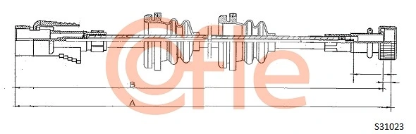 Трос приводу спідометра Adriauto AD551525 ціна, від 7.34 USD
