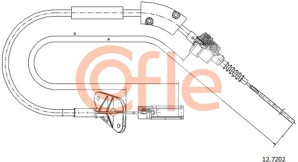 Трос зчеплення Kamoka LC127 ціна, від 29.43 USD