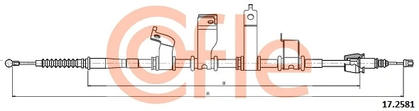 Купити 321123 Maxgear Трос ручного гальма задній, правий