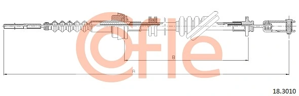Трос зчеплення KIA Rio I хетчбек (DC) (2000 - 2006) ціна, від 12.46 USD