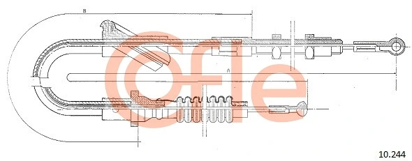 Трос зчеплення Adriauto AD130130 ціна, від 8.80 USD
