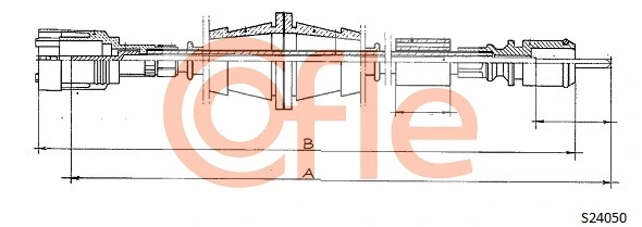 7700790402 Renault (RVI) Тросик спідометра