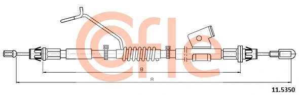 Купити 321611 Maxgear Трос ручного гальма передній