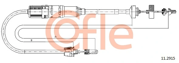 Трос зчеплення AD410189 Adriauto