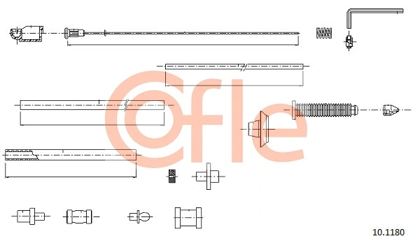 Трос газу LPR C0026A ціна, від 15.34 USD