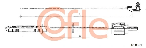 Трос газу Adriauto AD410347 ціна, від 6.17 USD