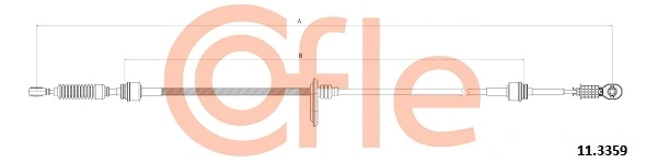 Трос перемикання передач Mercedes V 638