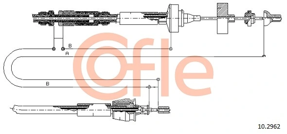 Трос зчеплення Kamoka LC179 ціна, від 15.18 USD