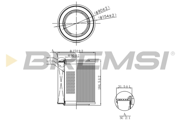 Купити 1780123020 Daihatsu Автомобільний фільтр повітря